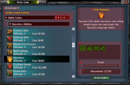 Write Code Interface