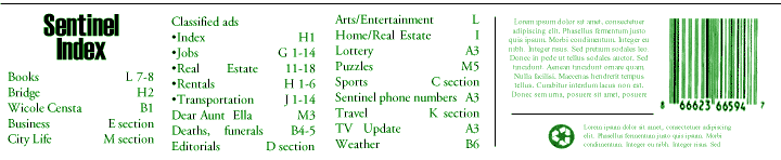 Sentinel Index
