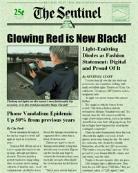 Glowing Red is New Black!