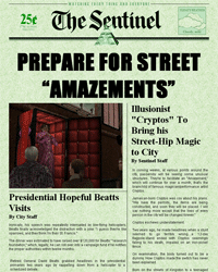 Prepare For Street Amazements
